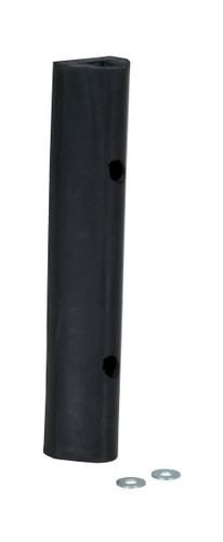 Vestil Extruded Rubber Fender Bumper - 12 In. x 2 In. x 1-3/4 In. - Black