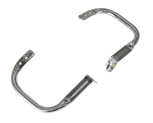 Vestil Chrome Plated Fork Truck Hip Restraints - 2-1/2 In. x 11-1/4 In. x 9-1/2 In. - Silver