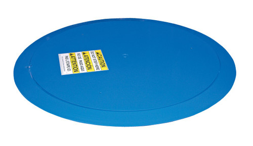 Vestil Steel Thin Spin - 59-11/16 In Diameter 4000 lb - Blue