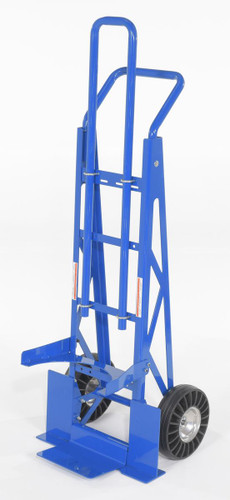 Vestil Steel Pail Hand Truck - 16-13/16 In. x 20-9/16 In. x 55-3/4 In. 500 lb - Blue