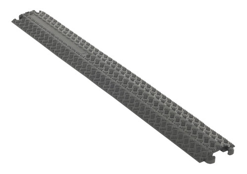 Vestil Rubber Anti-Slip Cable Guard - 40 In. x 5-1/2 In. x 3/4 In. 2200 lb - Black