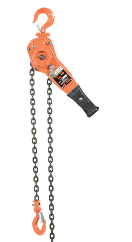 Vestil Steel Professional Lever Hoist - 20 Ft. Lift Height 1,500 lb - Orange