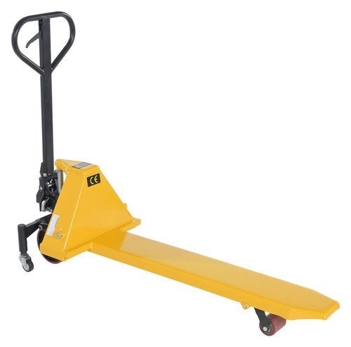 Vestil Steel Pallet Master Single Fork - 64 In. x 23 In. x 48 In. 2000 lb - Yellow