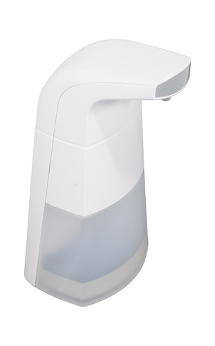 Vestil Plastic Automatic Liquid Sanitizer Dispenser - 10-1/2 Fluid Ounce - White