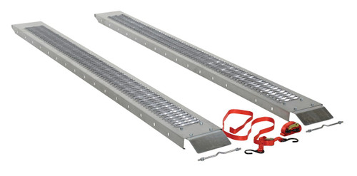 Vestil Steel Pick Up/Van Ramps - 93-1/2 In. x 8-7/8 In. x 2-3/16 In. Set of 2 1,000 lb - Silver