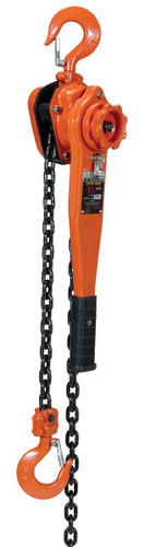 Vestil Steel Professional Lever Hoist - 20 Ft. Lift Height 3,000 lb - Orange