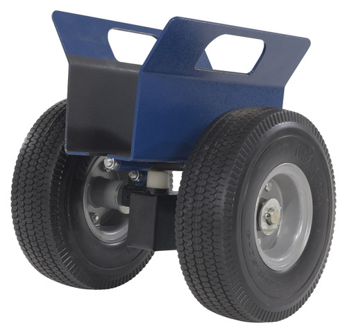 Vestil Steel Heavy Duty Adjustable Panel Dolly With Foam Filled Wheels 12 In x 12-13/16 In x - 13-1/4 In 500 lb - Blue
