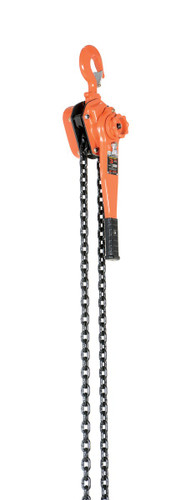 Vestil Steel Professional Lever Hoist - 20 Ft. Lift Height 6,000 lb - Orange