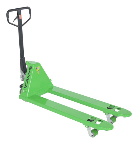Vestil Steel Pegasolift Manual Pallet Truck - 21-1/4 In. x 48 In. 5,500 lb - Green