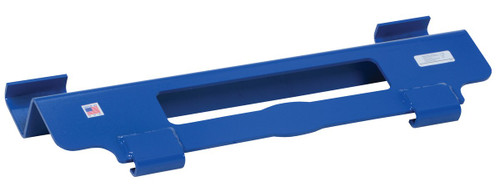 Vestil Steel Non-Adjustable Pallet Jockey - 10-3/16 In. x 28-1/2 In. x 4-1/8 In. 4000 lb - Blue