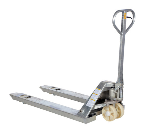 Vestil Galvanized Steel Quantity - 6 Pallet Truck 62 In. x 27 In. x 48 In. 5500 lb - Gray