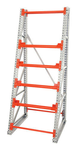 Vestil Steel Reel Rack Starter Kit - 36 In. x 39 In. x 96 In. 6000 lb - White/Orange