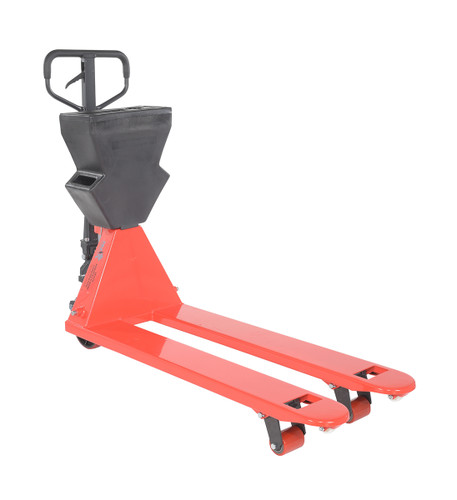 Vestil Steel/Plastic Pallet Truck - 61-3/16 In. x 20 In. x 48 In. 5500 lb Red with Black P-Caddy