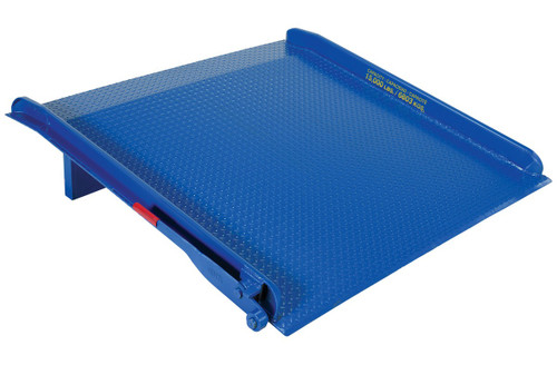 Vestil Steel Truck Dock Board - 60 In. x 60 In. 10,000 lb - Blue