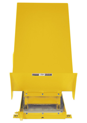 Vestil Steel Lift Table - 24 In. x 48 In. AC Powered 230 Volt 3 Phase 2,000 lb - Yellow