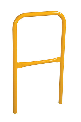 Vestil Steel Safety Railing - 2 Ft. Length - Yellow