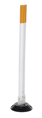 Vestil Glass Beads/Aluminum Reflective Sheeting - 3 In. x 6 In. - Yellow