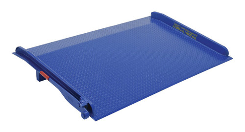 Vestil Steel Truck Dock Board - 72 In. x 48 In. 15,000 lb - Blue