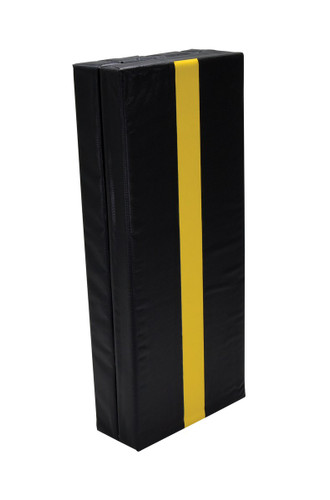 Vestil Vinyl Column Protective Pad I-Beam - 3 Ft. x 10 In. - Black