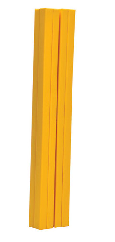 Vestil Vinyl Column Protective Pad I-Beam - 6 Ft. x 10 In. - Yellow