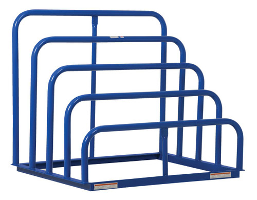Vestil Welded Steel Variable Height Sheet Rack - 47-3/8 In. Wide 1,500 lb - Blue