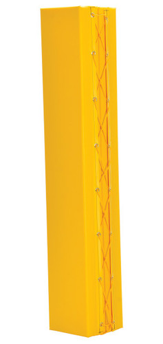 Vestil Vinyl Column Protective Pad Square - 6 Ft. x 6 In. - Yellow
