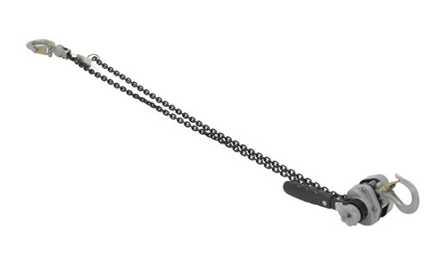 Vestil Aluminum Lever Lift Hoist - 5 Ft. Length 500 lb - Silver