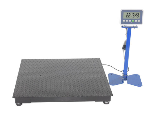 Vestil Steel Low Profile Floor Scale - 36 In. x 36 In. 2,000 lb - Black