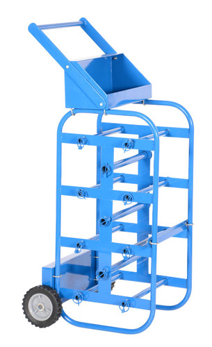 Vestil Steel Economy Wire Reel Caddy - 150 lb - Blue
