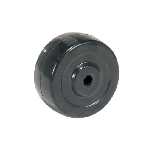 Vestil Hard Rubber Wheel - 2 In. Diameter 100 lb - Black