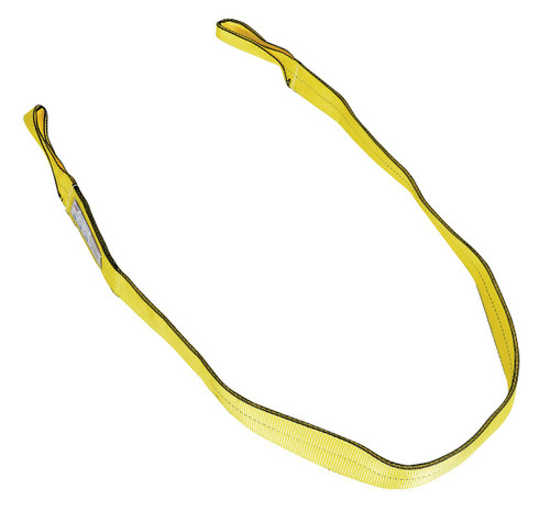 Vestil Polyester Lifting Web Sling - 3 In. x 10 Ft. - Yellow