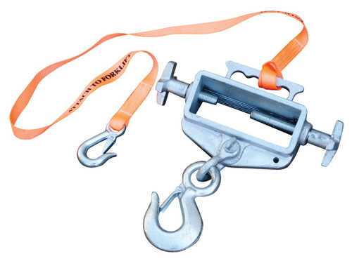 Vestil Steel Hoist Single Hook Rigid Latch 3-7/8 In x 13-1/2 In x - 13-13/32 In 4,000 lb - Silver