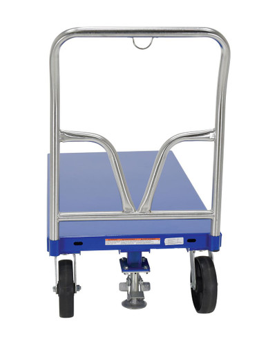 Vestil Steel Platform Truck - 64-1/2 In. x 24 In. x 40 In. 3,600 lb - Blue