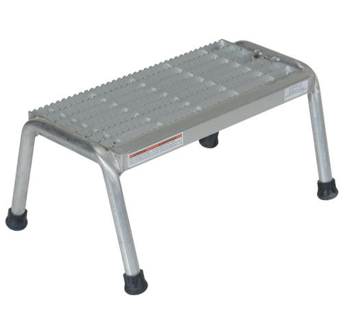 Vestil Aluminum - 1 Step Stand 500 lb - Silver
