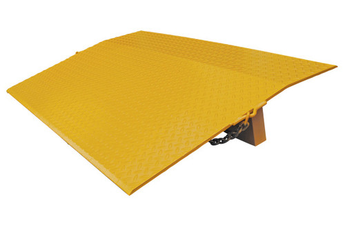 Vestil Steel Truck Dock Plate - 30 In. x 48 In. x 7-9/16 In. 5,000 lb - Yellow
