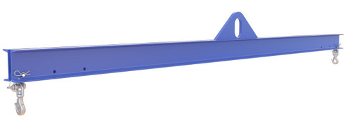 Vestil Steel Economy Spreader Beam - 120 In Length 2,000 lb - Blue
