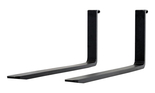 Vestil Steel Forks for Stackers - 42 In. Length 500 lb - Black