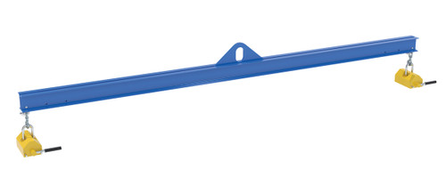 Vestil Steel Magnetic Spreader Beam - 144 In Length 2,000 lb - Blue