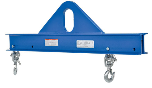 Vestil Steel Economy Spreader Beam - 36 In. Length 4,000 lb - Blue