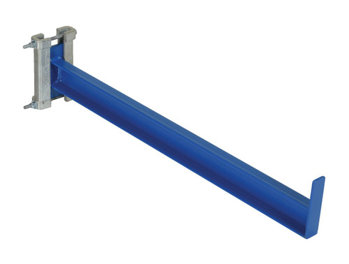 Vestil Steel Cantilever Straight Arm with - 2 In. Lip 24 In. Length 2,000 lb - Blue