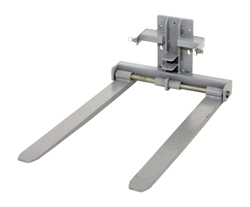 Vestil Steel Counter Balanced Power Lift Adjustable Forks - 42 In. Fork Length Attachment 600 lb - Gray