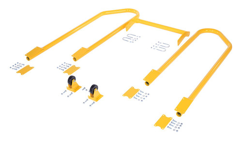 Vestil All Options Kit For - 2 Step Poly Step Stool Models - Yellow
