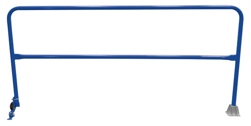 Vestil Steel Dock Safety Swing Gate - 8 Ft. Length - Blue