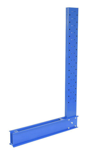 Vestil Steel Standard Duty Cantilever Single Sided Upright - 6 Ft x 30 In. To 36 In. Arm - Blue