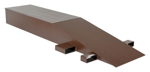 Vestil Steel Wheel Riser - 108 In. x 24 In. x 12-1/4 In. 40,000 lb - Brown