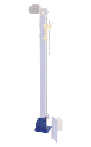 Vestil Steel Floor Mounting Mast Bracket For Use With SWA Models