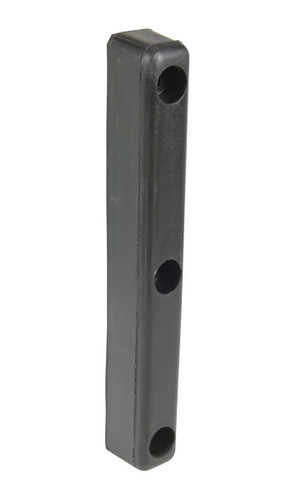 Vestil Rubber Trailer Crane Bumper - 16 In. x 2 In. x 2 In. - Black