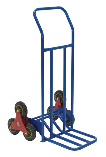 Vestil Steel Stair Hand Truck - 300 lb - Blue