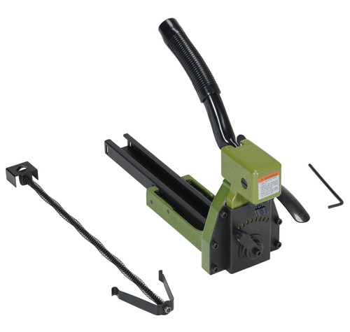 Vestil Steel Manual Carton/Box Stapler - 3/4 In. Staple Depth x 1-3/8 In. Staple Width - Green/Black