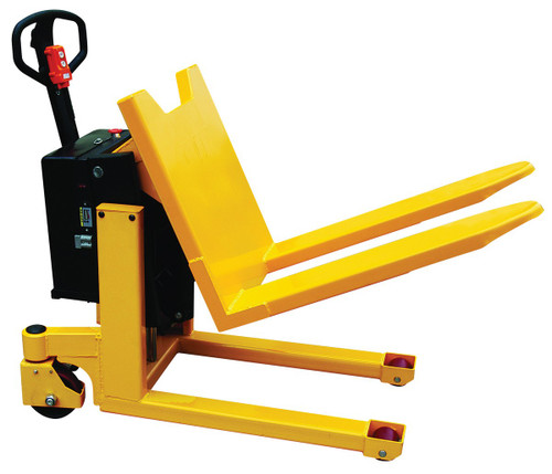 Vestil Steel Tilt Master DC Powered - 12 Volt 2,200 lb - Yellow